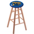 Holland Bar Stool Co Oak Bar Stool, Natural Finish, Kentucky "Wildcat" Seat RC30OSNat